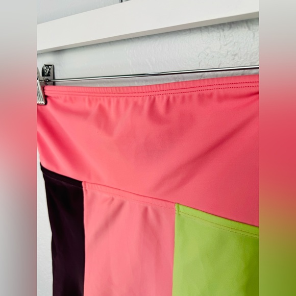 Vix Sherbet Strapless Summer Fit And Flare Swimwear Coverup Dress - Picture 3 of 6